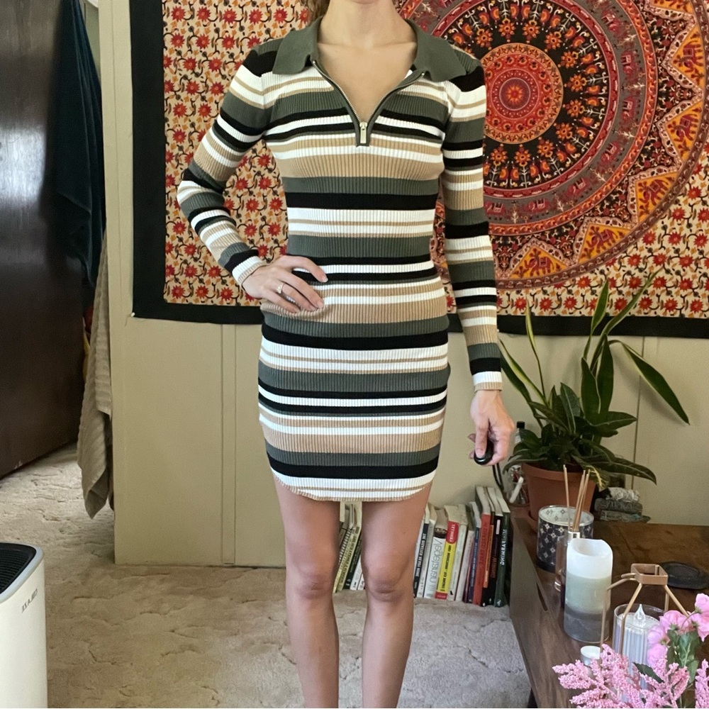 Women’s XS No Boundaries Long Sleeve Polo Dress